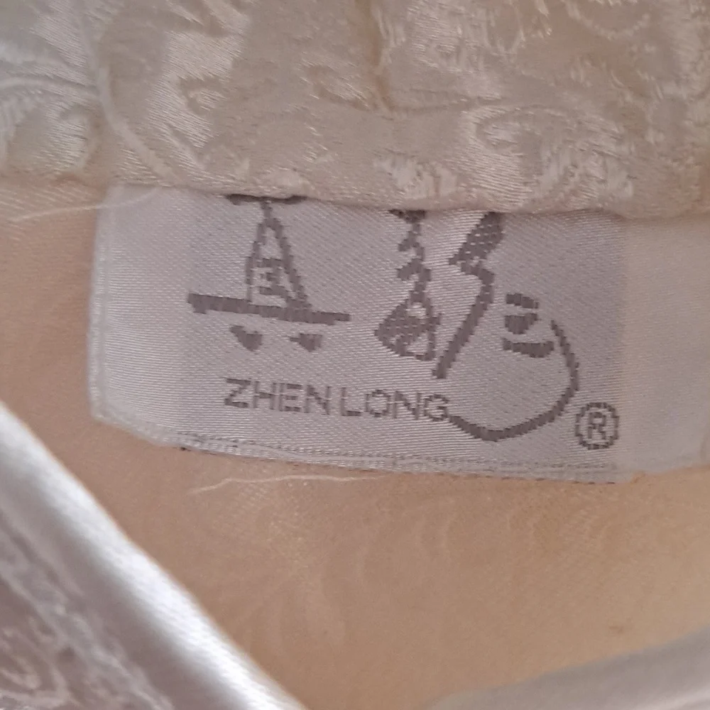 Off-white dress from China.  Size sm or X small - Picture 2 of 7